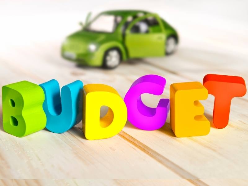 Consider your budget when renting a car in the UK.