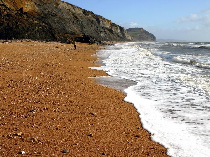 Charmouth Beach Dorset.