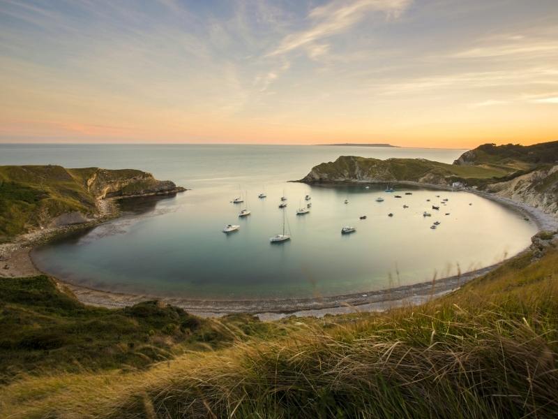 Lulworth Cove.