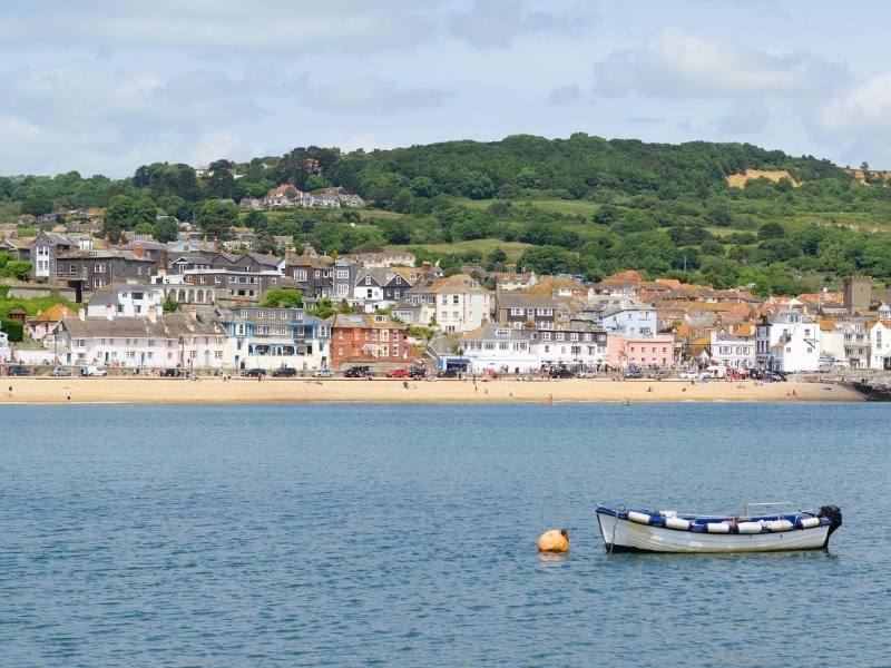 Lyme Regis in Dorset.