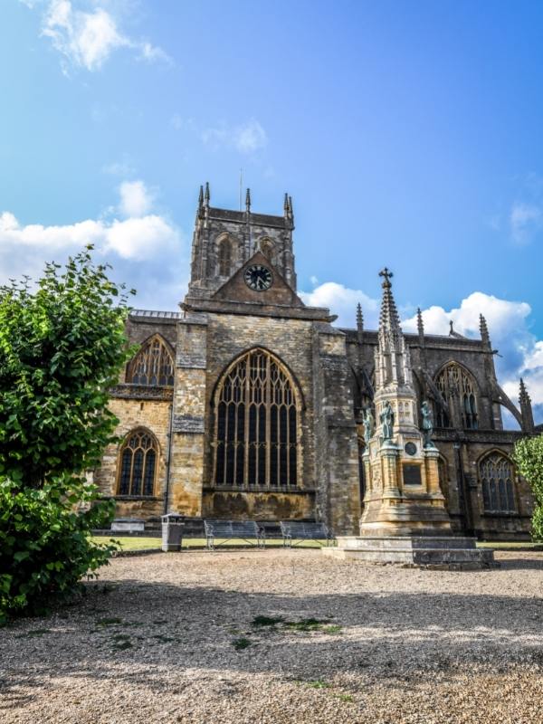 Sherborne Abbey Dorset.