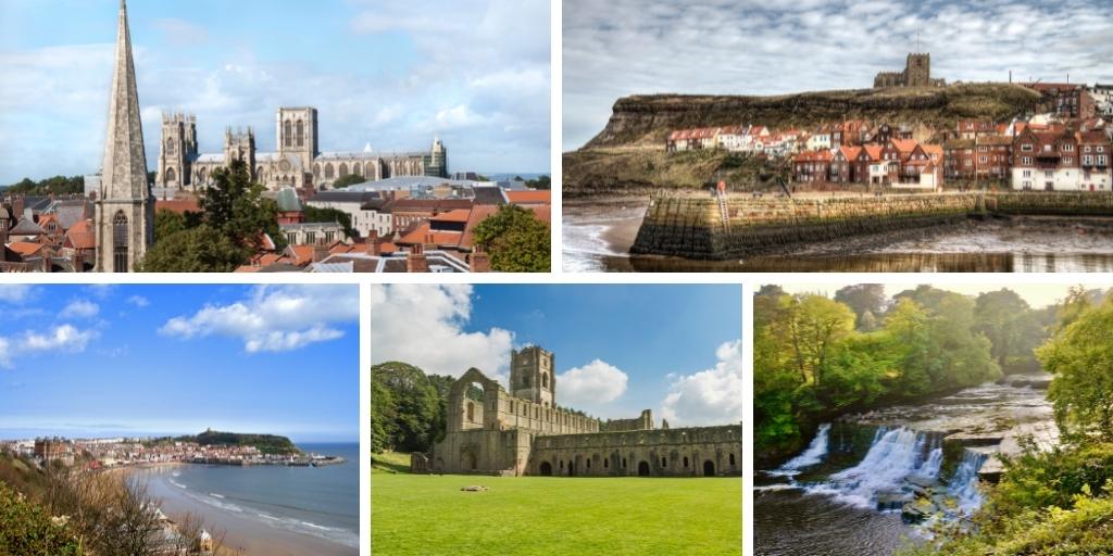 Scenes of Yorkshire for a Yorkshire Travel Guide