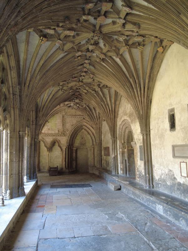 Cloisters at Canterbury Cathedral