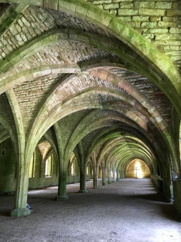 Fountains Abbey arches