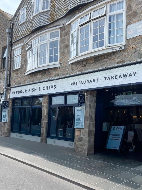 St Ives fish and chip