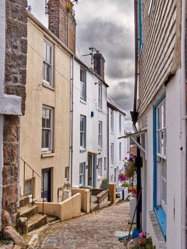 Side street in St Ives.