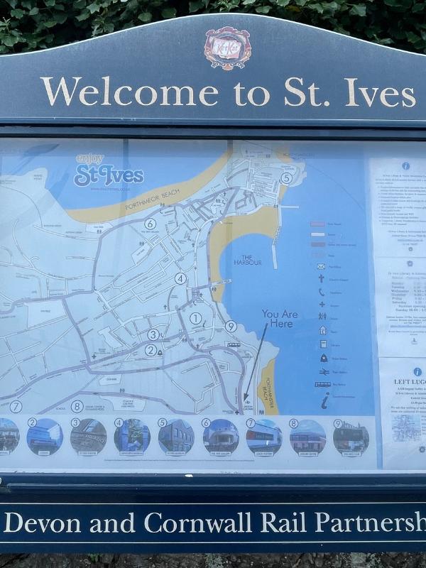 St Ives sign