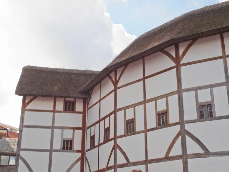 The Globe Theatre in London.