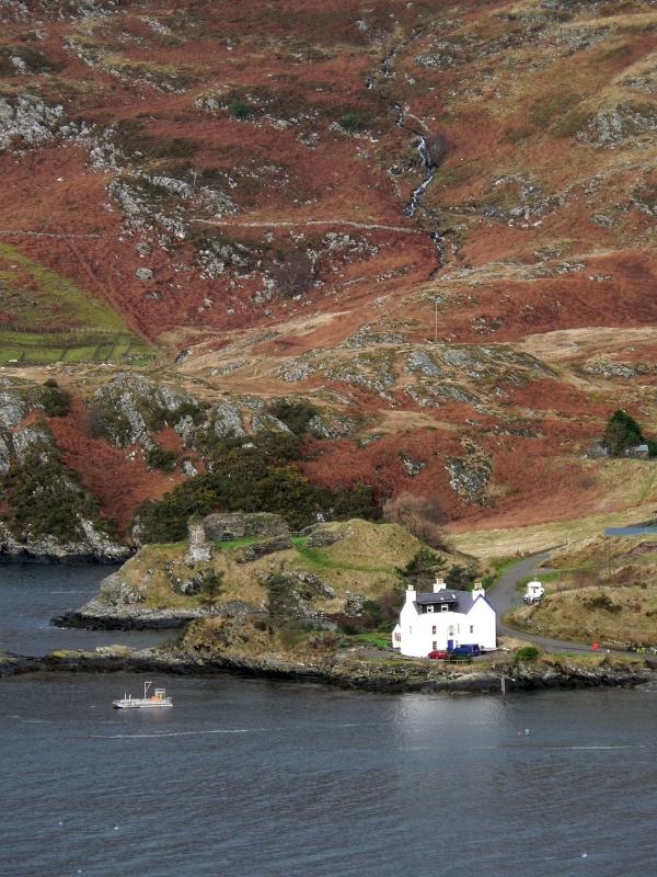 Tiny cottage in the Scottish Highands