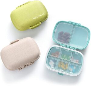 3 pack pill containers