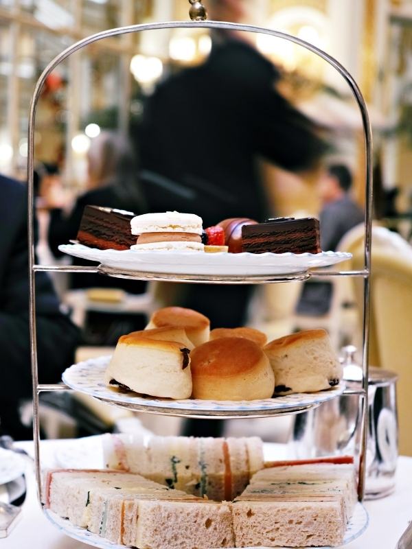 Afternoon tea at the Ritz.