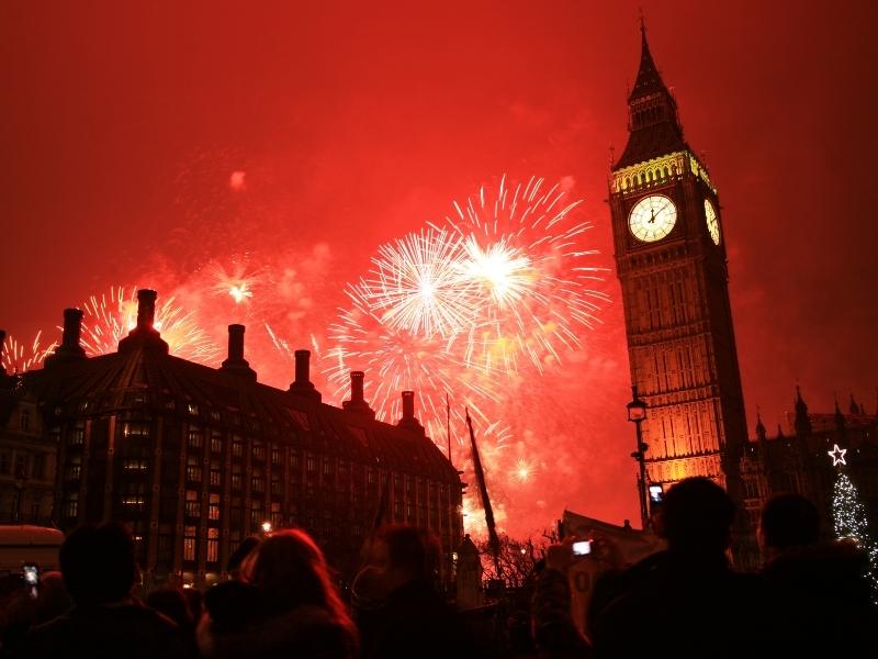 Fireworks London New Years Eve