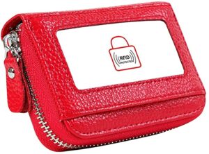 Theft proof card holder