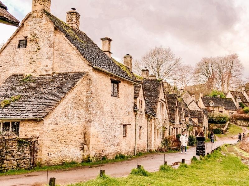 Bibury in the Cotswolds.