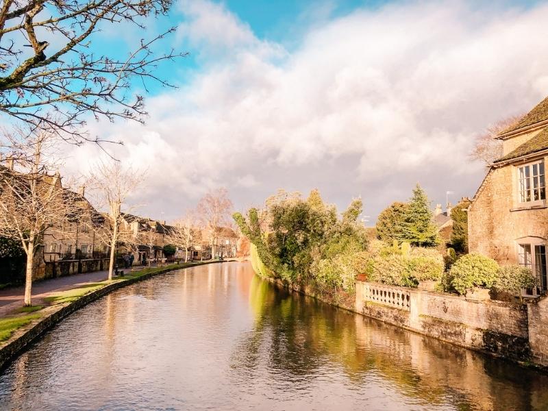 Bourton on the Water in the Cotswolds.