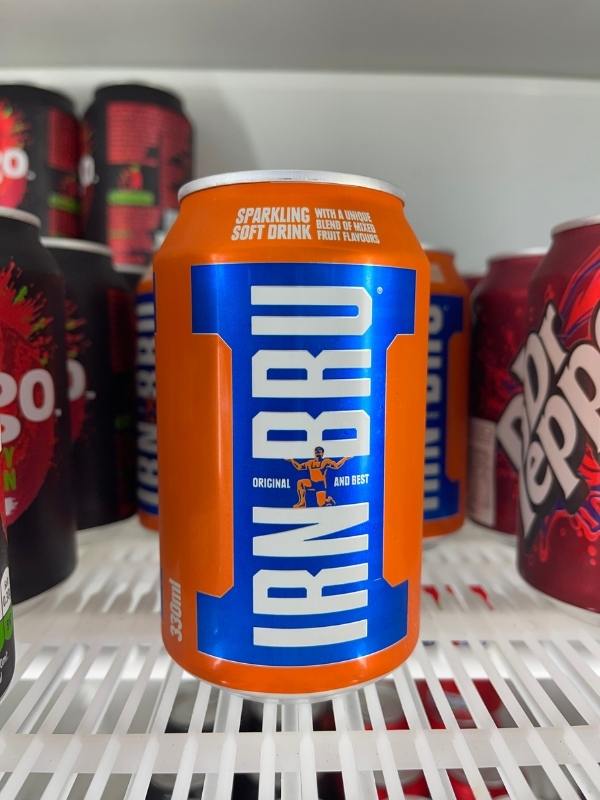A can of Irn Bru.