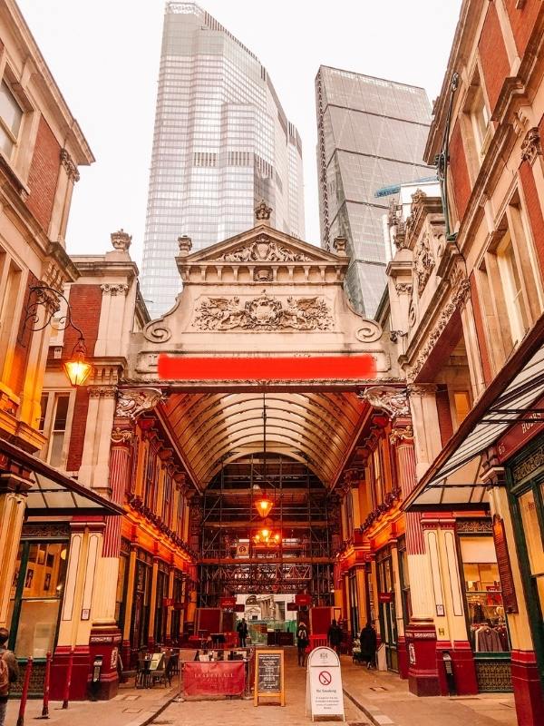 Harry Potter in London fans shouldn't miss Leadenhall Market.