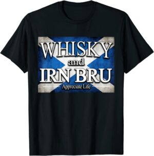 Whisky And Irn Bru T shirt