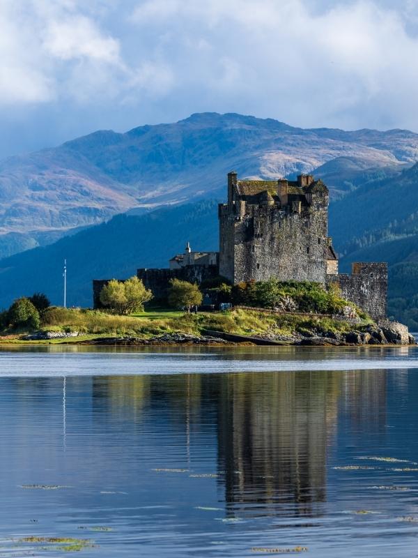 Eilean Donan Castle in Scotland.