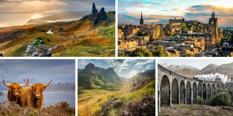 10 regions of Scotland (Guide for itinerary planning)