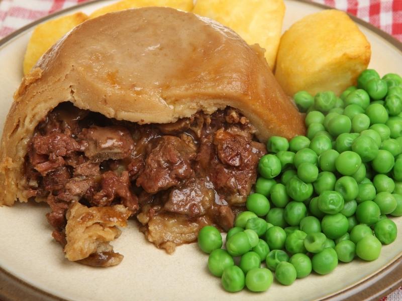 Steak and Kidney Pudding.