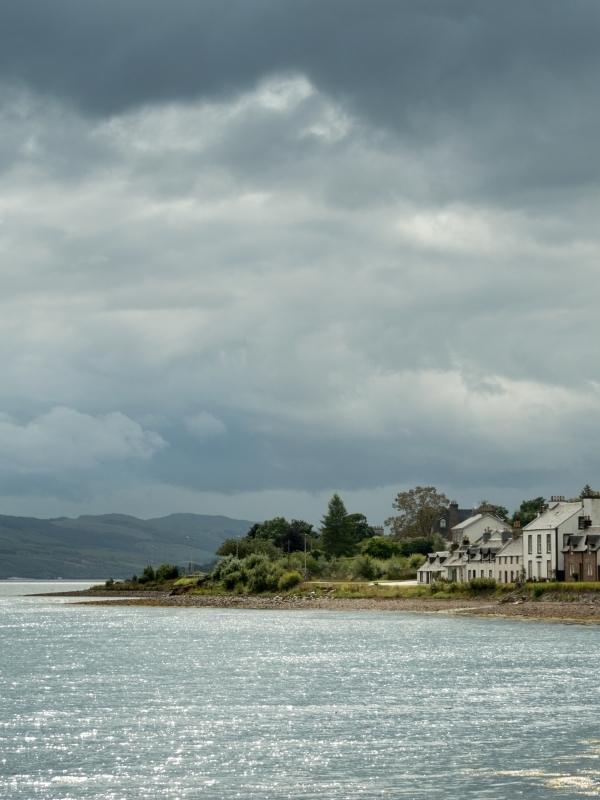 Scottish castle hotels offer views like this one of Loch Fyne.