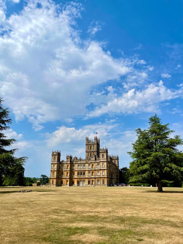 Downton Abbey and tree