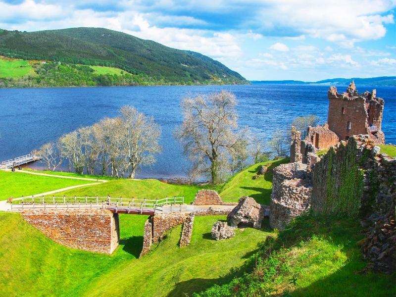 Loch Ness in Scotland