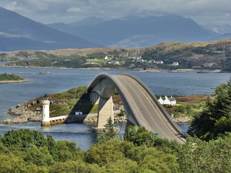 Skye Bridge in Scotland