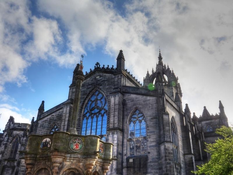 St. Giles Cathedral in Edinburgh.