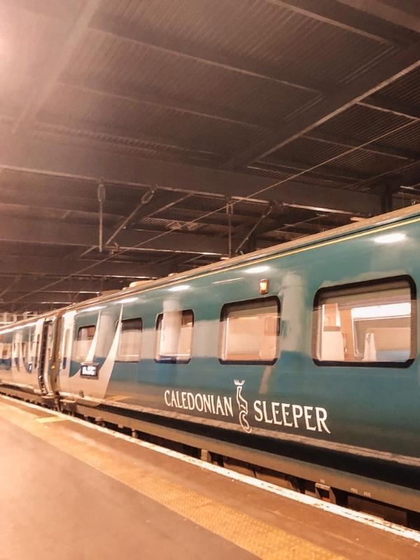 The Caledonian Sleeper train service.