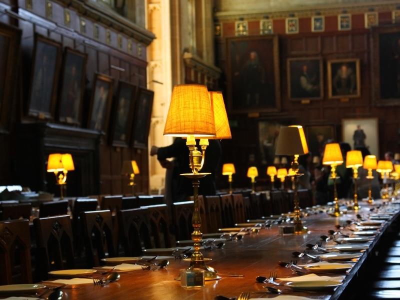 Christ Church College Dining Room in Oxford.