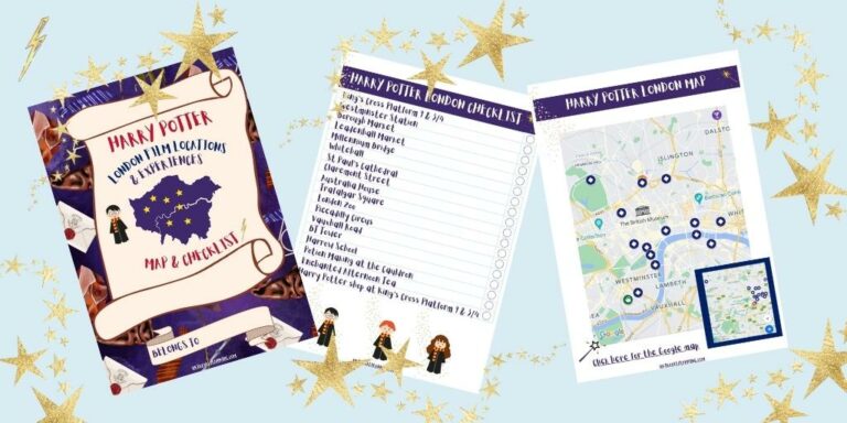 Harry Potter filming locations in London (map, magical places to stay, shop, eat + drink)