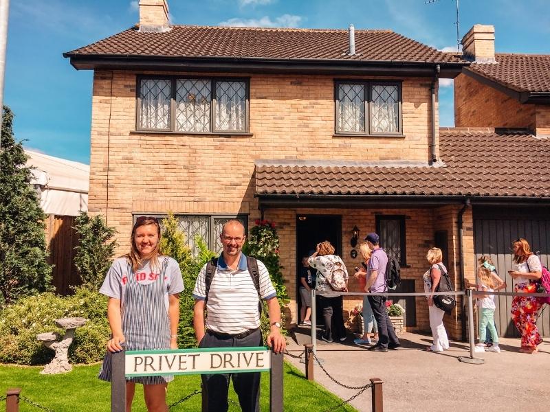 Privet Drive at Harry Potter Studios London.