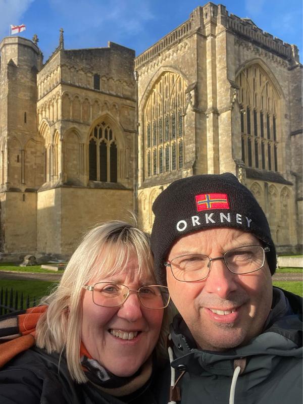 Doug and Tracy at Winchester