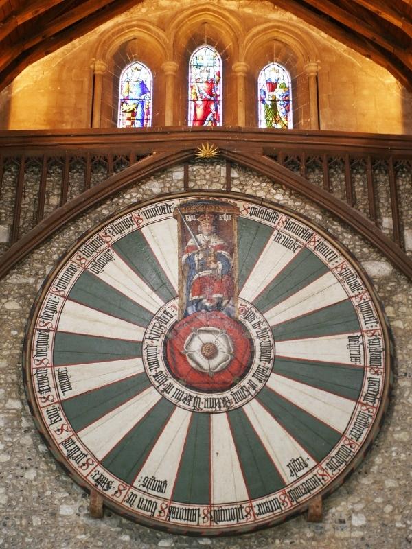 King Arthur's Round Table in Winchester.