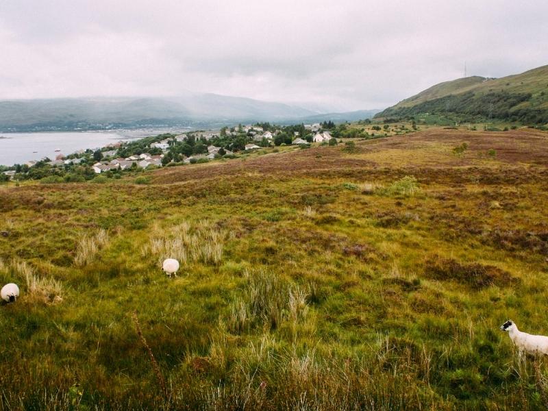 View over Fort William.