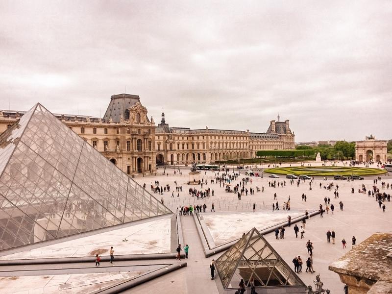 View over the Louvre