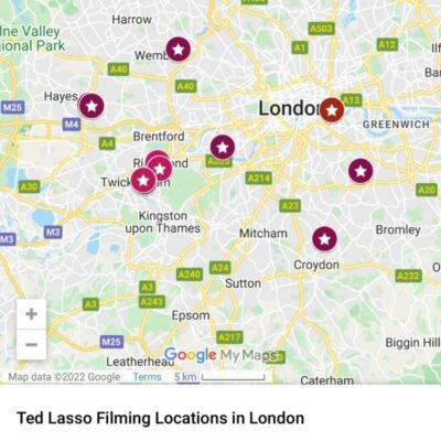 12 Ted Lasso filming locations in London (+ map)