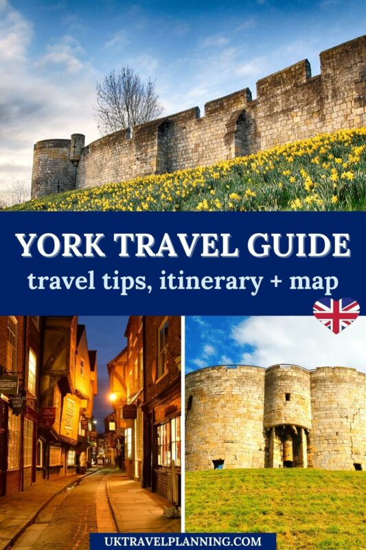 Discover everything you need to know to plan your visit to the English city of York including travel tips, itinerary suggestions and a map of the must-visit places.