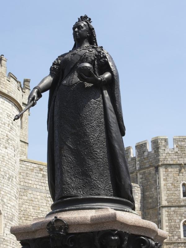 Statue of Queen Victoria at Windsor Castle