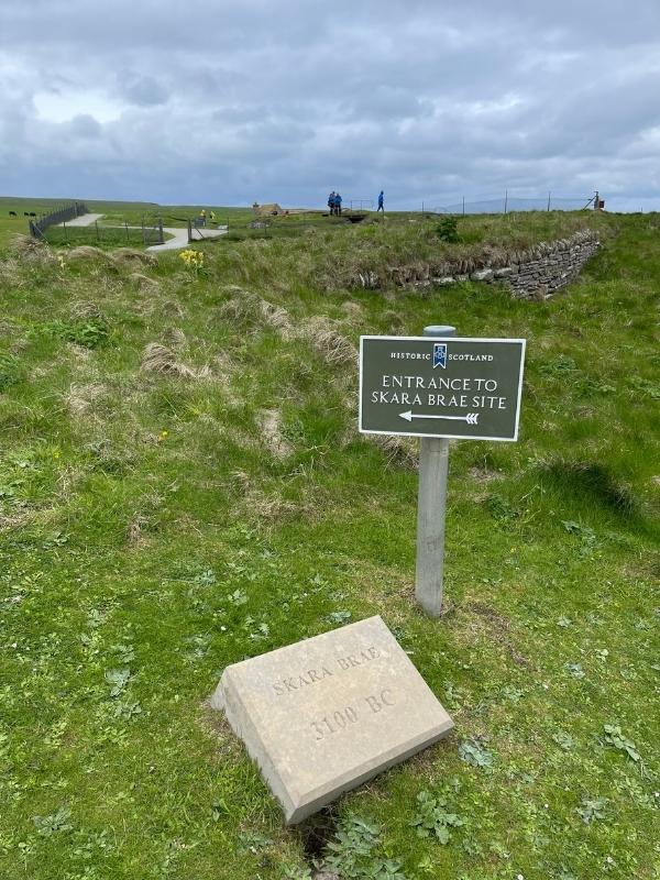 Popular things to do in Orkney include visiting Skara Brae.