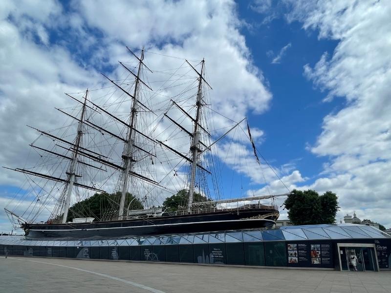 The Cutty Sark in Greenwich.