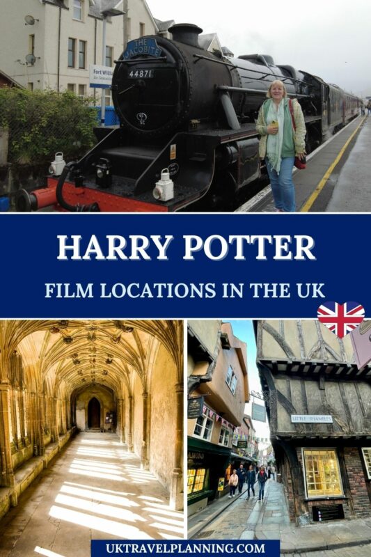 Harry Potter film locations in the UK - a complete guide to London, England, Scotland, and Wales.