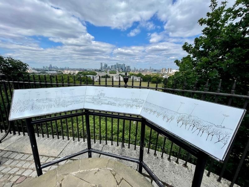 View from the Greenwich Observatory