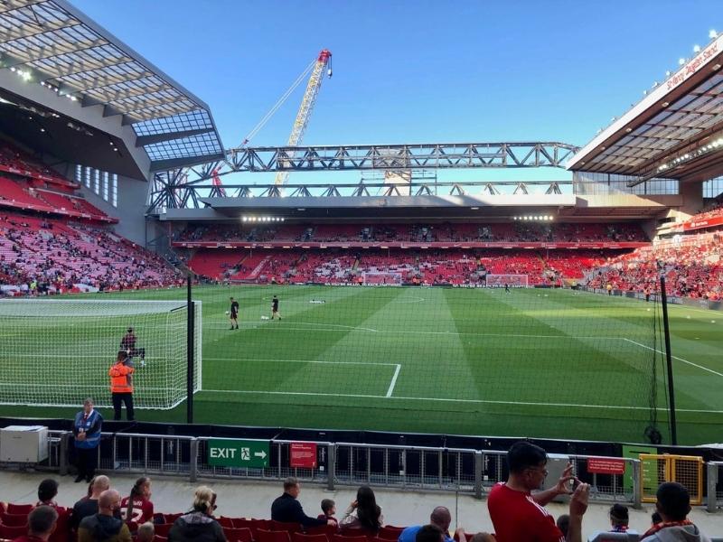 Anfield Football ground.