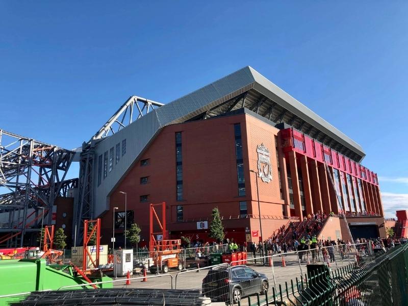 Anfield Football ground.