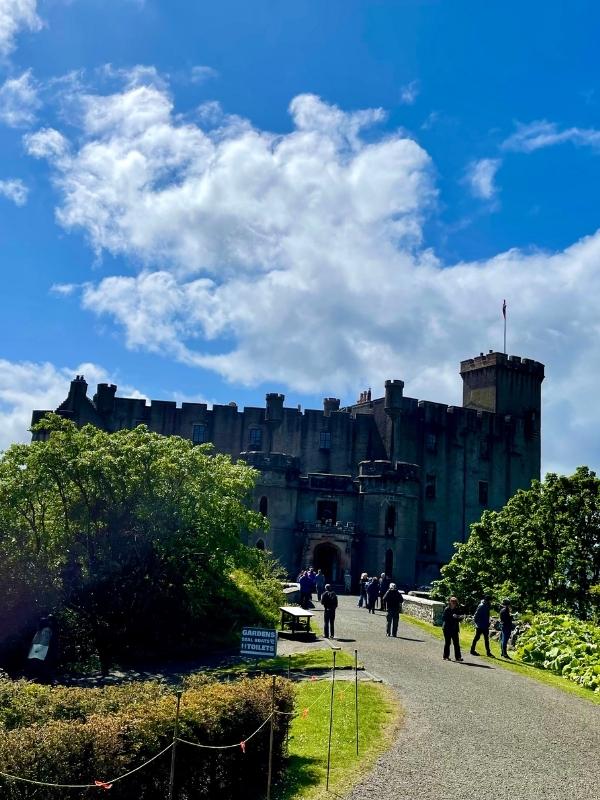 Dunvegan Castle on the Isle of Skye.