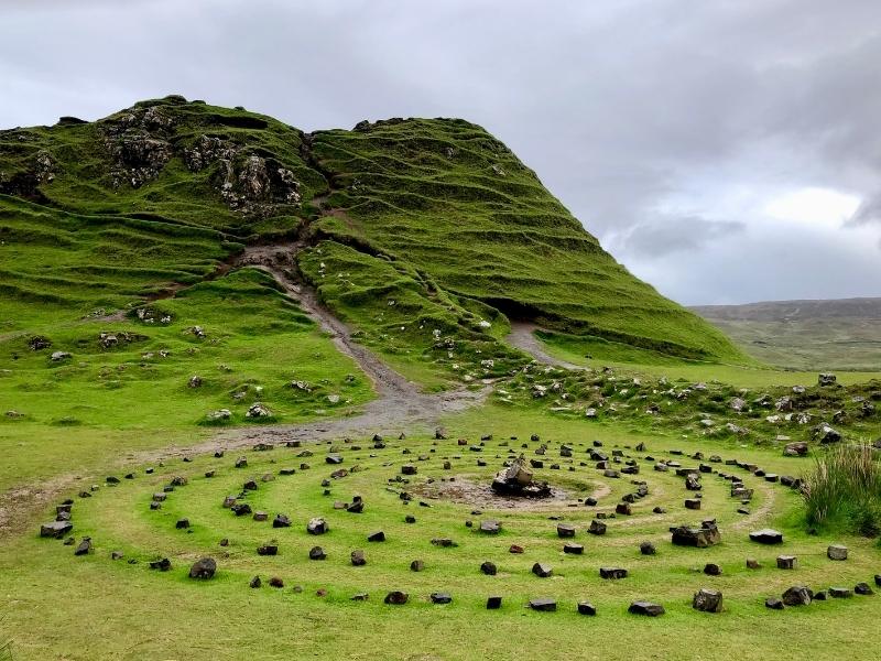 Fairy Glen on the Isle of Skye.