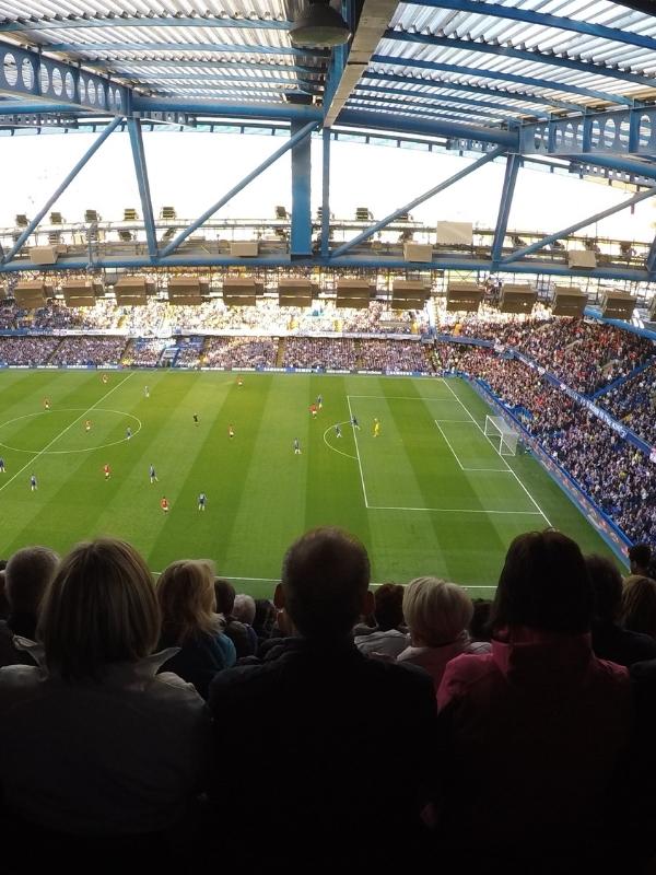 The Etihad Football ground.